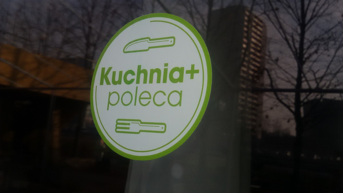 Certyfikat Kuchnia+ poleca